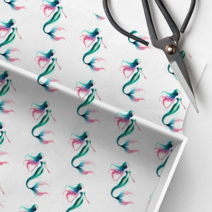 Patternpapier Mermaid Seidenpapier