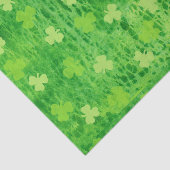 Patternpapier zum St. Patrick's Day Kleeblatt Seidenpapier (Ausschnitt)