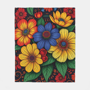 Patterns der afrikanischen Stammesflora Fleecedecke