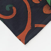 Patterns der afrikanischen Stammesflora Fleecedecke (Ecke)
