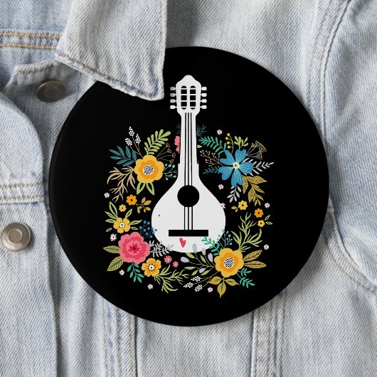 Patterns für Mandolin-Blume Button (Beispiel)