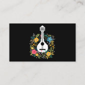 Patterns für Mandolin-Blume Visitenkarte (Vorderseite)