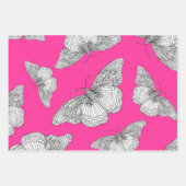 Patterns für Stifte und Tintenpatronen Geschenkpapier Set (Vorderseite)