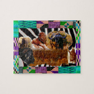 "Patterns of Africa" Puzzle