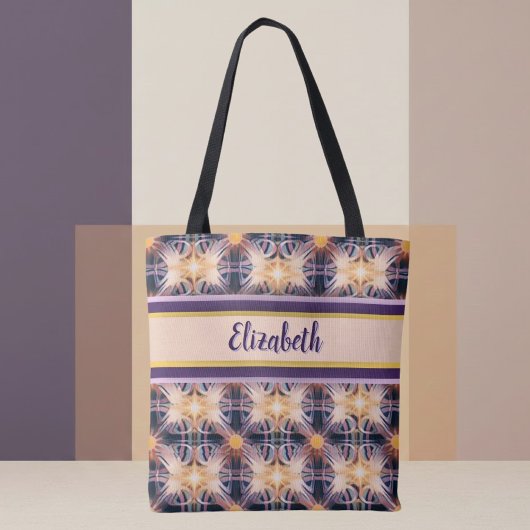 Patterns of Light  Tote Bag Tasche