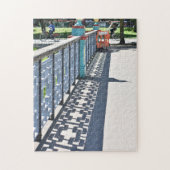 Patterns, Victoria Park Tower Hamlets London UK Puzzle (Vertikal)