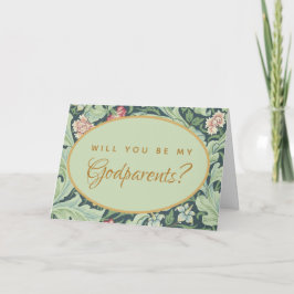 Patterns-Vorschlag Botanical Green Blätter Card Karte
