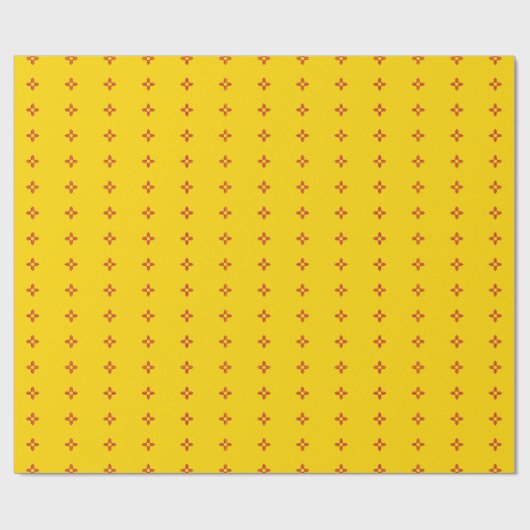 Patternschild für das neue Mexiko Geschenkpapier (Flach)