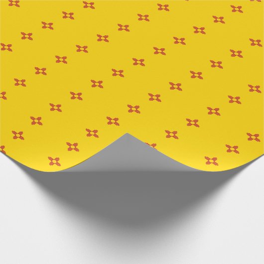 Patternschild für das neue Mexiko Geschenkpapier (Ecke)