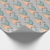 Patternspulpapier für hintere Atomklemmen Geschenkpapier (Ecke)
