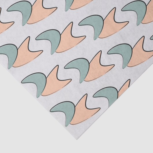 Patternspulpapier für hintere Atomklemmen Seidenpapier (Detail)