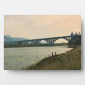 Patterson Bridge, Gold Beach, Oregon Fotoplatte (Vorderseite)