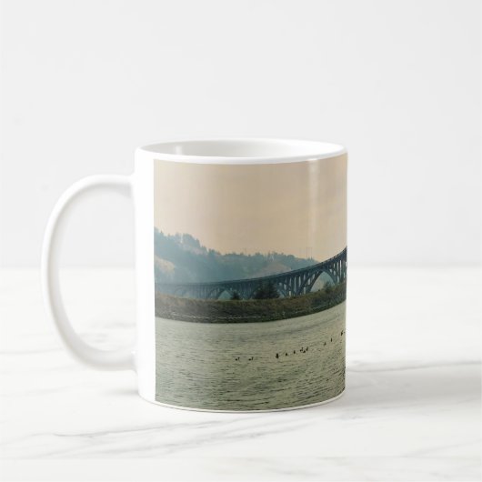 Patterson Bridge, Gold Beach, Oregon Kaffeetasse (Links)