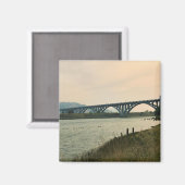 Patterson Bridge, Gold Beach, Oregon Magnet (Vorderseite/Rückseite)
