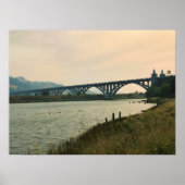Patterson Bridge, Gold Beach, Oregon Poster (Vorne)
