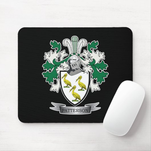 Patterson-Familienwappen-Wappen Mousepad (Mit Mouse)