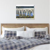 Patterson Memorial Bridge Autobahn 101 Leinwanddruck (Insitu (Schlafzimmer))