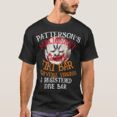 PATTERSON'S MALIGNANT CLOWN TIKI BAR BERRYVILLE VA T-Shirt (Vorderseite)