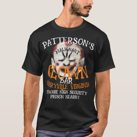 PATTERSON'S MALIGNANTE CLOWING BAR PRISON IN DER N T-Shirt (Vorderseite)