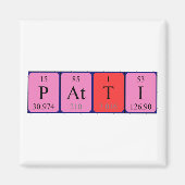 Patti Periodenmagnet Magnet (Vorne)
