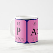 Patti Periodenname Tasse (Vorderseite Links)