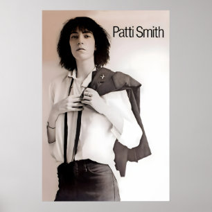 Patti Smith 1975 Horses Promo Poster Druck 1