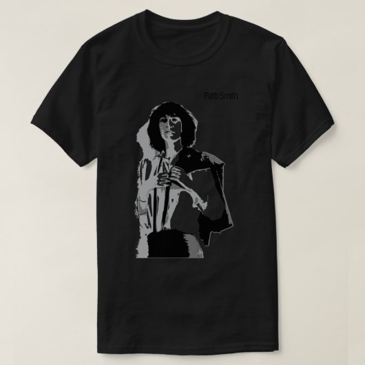 Patti Smith Pferde Essenzieller T - Shirt (Design vorne)
