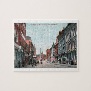 Patton Ave., Asheville, North Carolina Vintage Puzzle