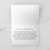 Patton Christmas Card Feiertagskarte (Innenseite)