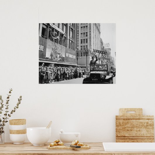 Patton in der Siegsparade Poster (Küche)