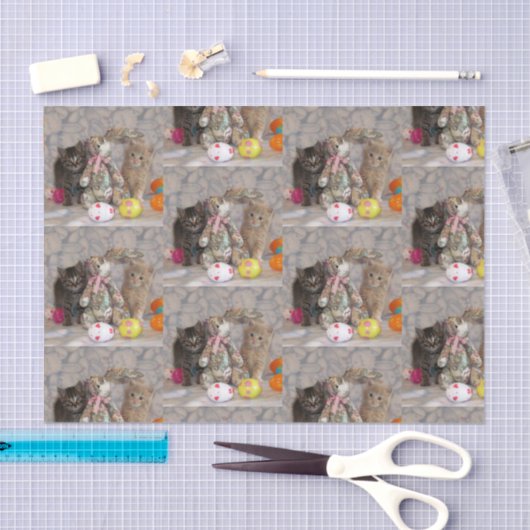 Patton und Buffet - Katzengewebe Seidenpapier (Handwerk)