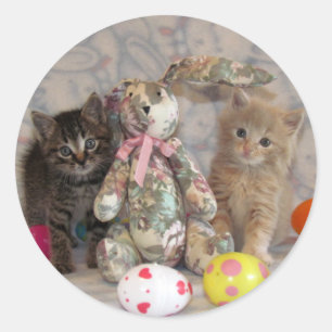 Patton und Buffington Cat / Kitten Stickers