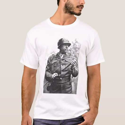 Patton und Zitat T-Shirt (Vorderseite)