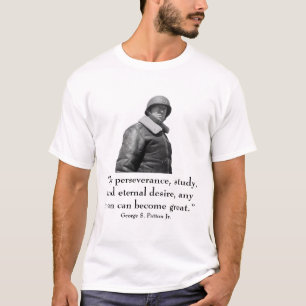 Patton und Zitat T-Shirt
