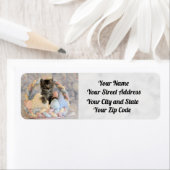 Patton's Osteradresse Labels - Katze / Kitten (Insitu)