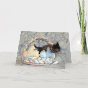 Patton's Osterkorbkarte Feiertagskarte