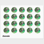 Patton's St. Patrick's Day Cat / Kitten Stickers (Blatt)