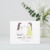 Patty Cake Postkarte (Stehend Vorderseite)