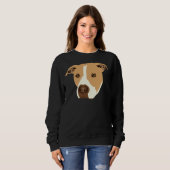 Patty Der Pitbull Sweatshirt (Vorne ganz)