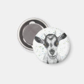 Patty Goat Magnet (Vorderseite/Rückseite)