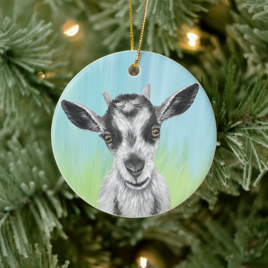 Patty Goat Ornament (Baum)