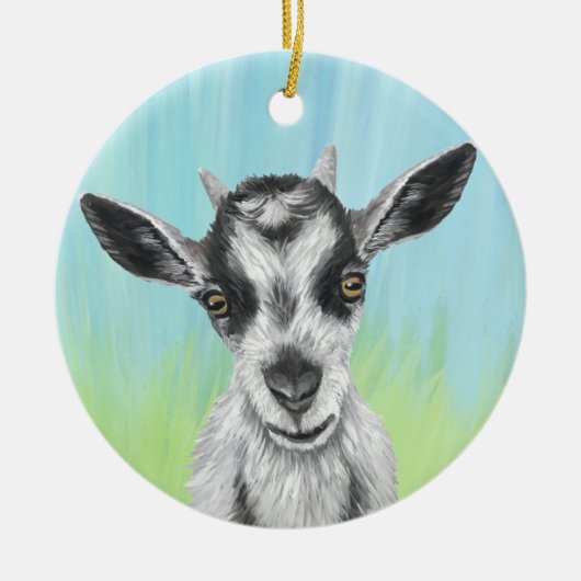 Patty Goat Ornament (Vorne)
