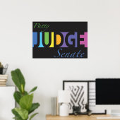 Patty Judge for Senate v3 Poster (Heimbüro)