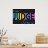 Patty Judge for Senate v3 Poster (Küche)