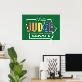 Patty Judge for Senate v4 Poster (Heimbüro)