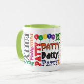 Patty-Kaffee-Tasse Tasse (Vorderseite Links)