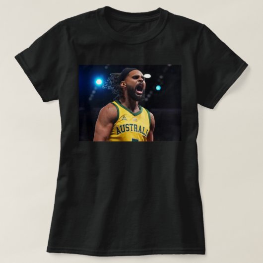 Patty Mills Boomers Essential T Shirt (Design vorne)