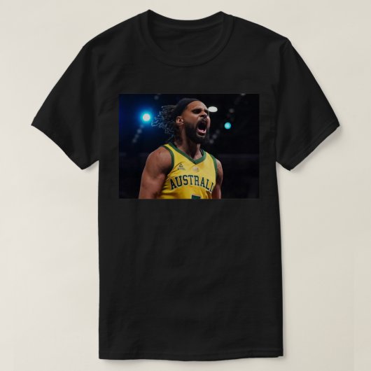 Patty Mills Boomers Essential T Shirt (Design vorne)