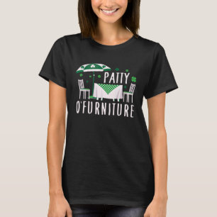 Patty O Möbel Irish St Patrick's Day Puff T-Shirt