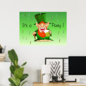 Patty O'Party Poster (Heimbüro)